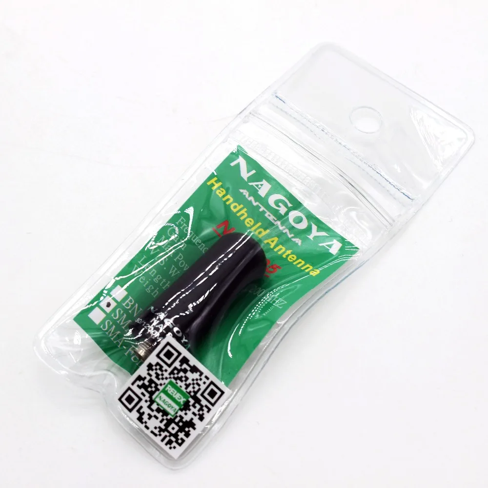 100% оригинал NAGOYA NA 805 Женская двухдиапазонная антенна для BaoFeng SMA F V2 + UV 5R GT 3 82 Retevis H777