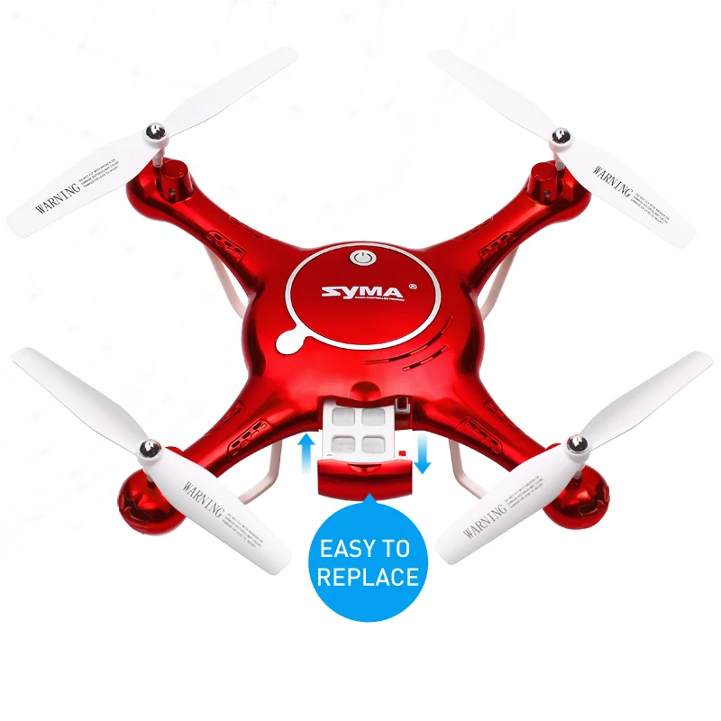 SYMA X5UW селфи Дрон 2 4 г 4CH вертолет с HD Камера FPV Wi Fi в реальном времени передачи Quadcopter