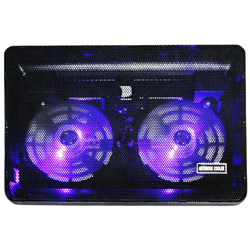 Befon черный белый розовый цвет охлаждающая подставка для ноутбука withTwo Вентилятор