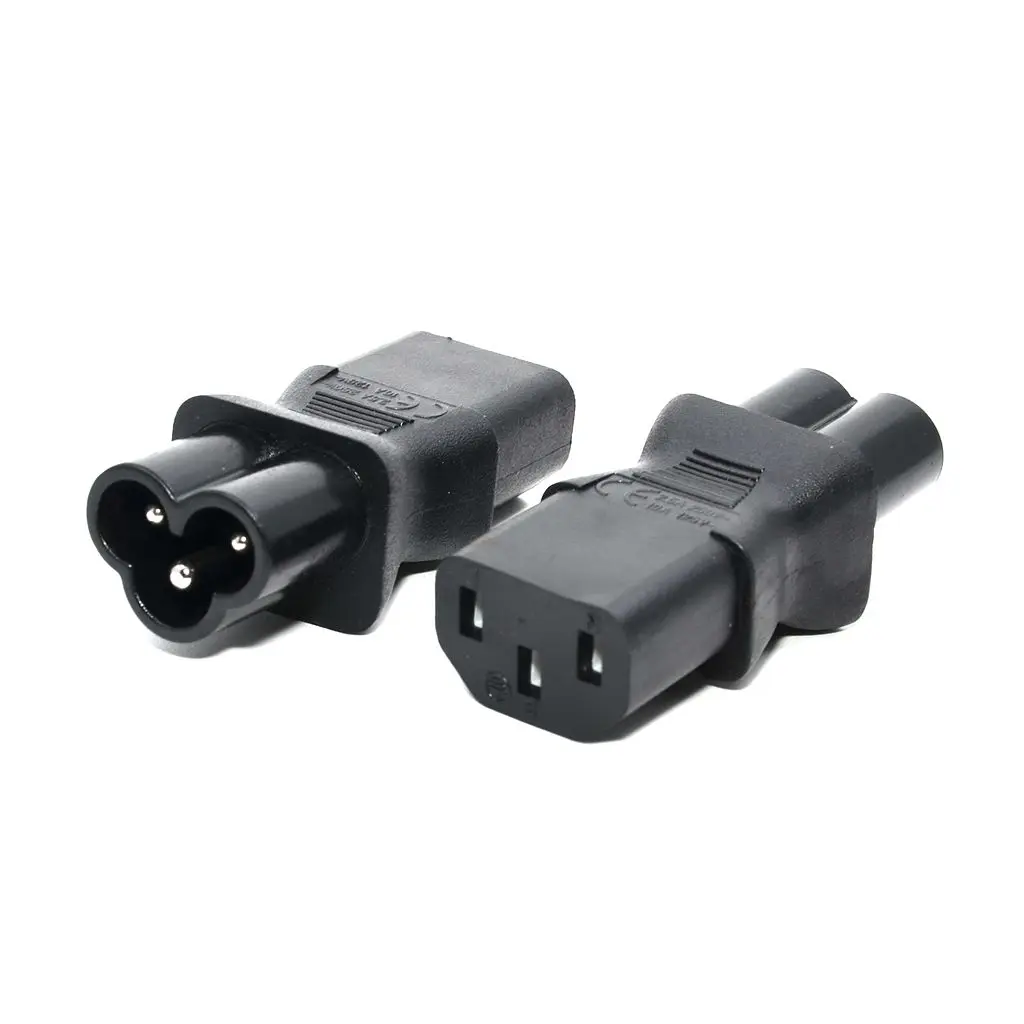 Адаптер питания переменного тока IEC 320 C13 Мама папа C6 с 3 контактами|converter|converter
