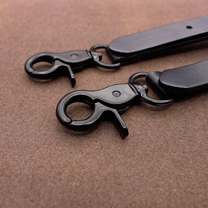 Высококачественные подтяжки из воловьей кожи натуральной с крючком ретро