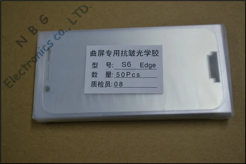 10 шт./лот для Samsung Galaxy S6 Edge/S6Edge/s7 edge plus OCA оптическая Прозрачная Клейкая