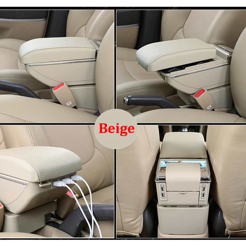 Автомобильный подлокотник 7USB интерфейс для Ford Ecosport коробка центральный магазин