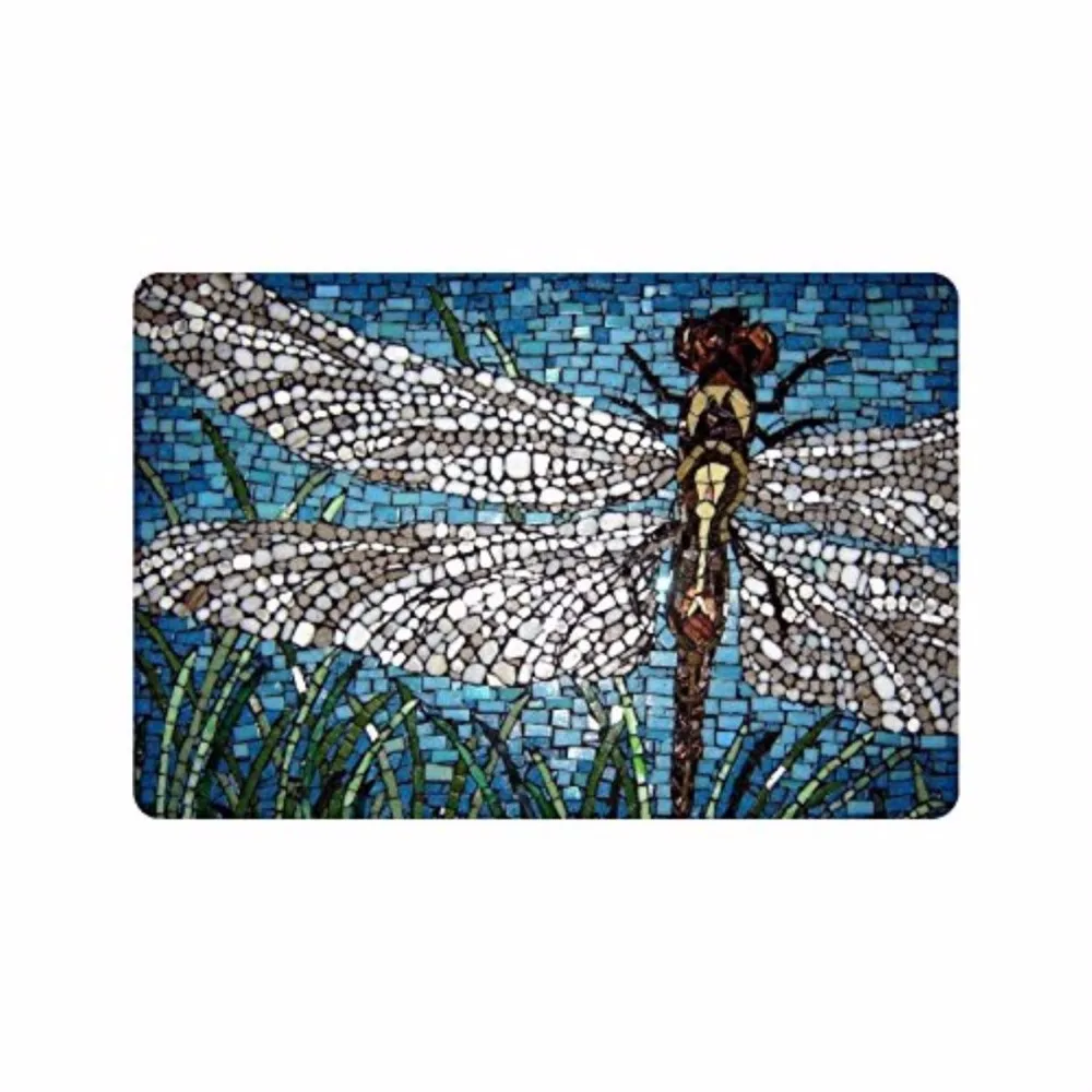 

Design Dragonfly Art Painting Entrance Indoor/Outdoor Floor Mat Doormat