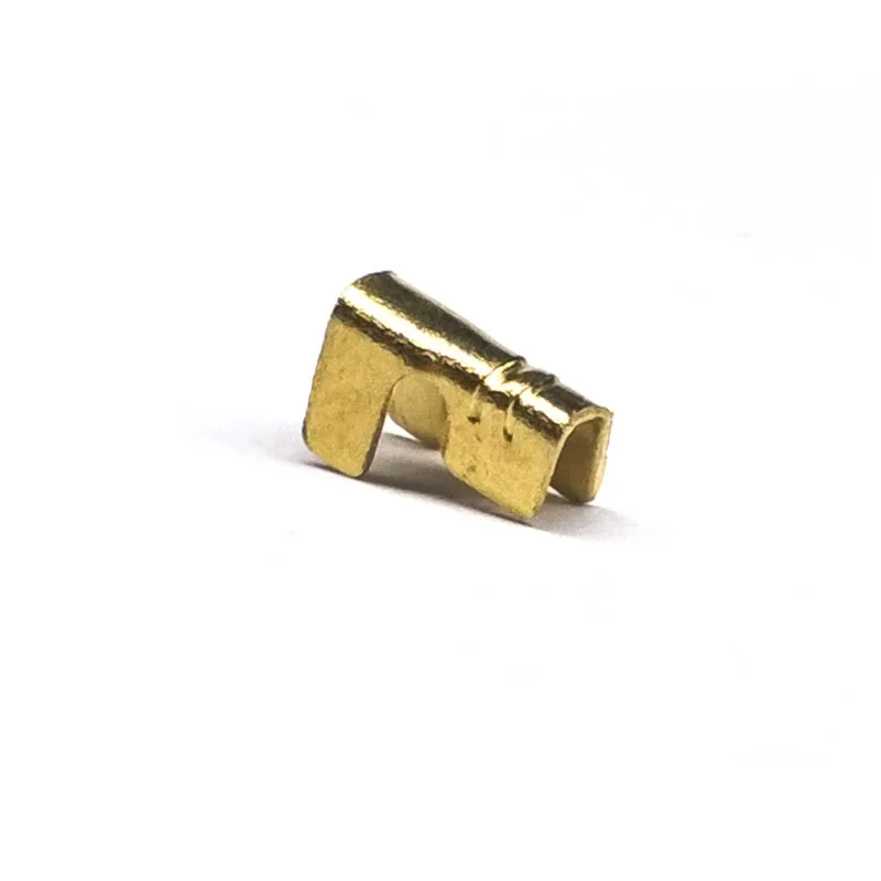 100 pcs/lot 4.8 Crimping Button Cold Pressing Splice Terminals Connector Electric Cable Sertir Wire 0.3-0.75 | Обустройство дома