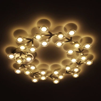 Постсовременный креативный промышленный светодиодный потолочный светильник из