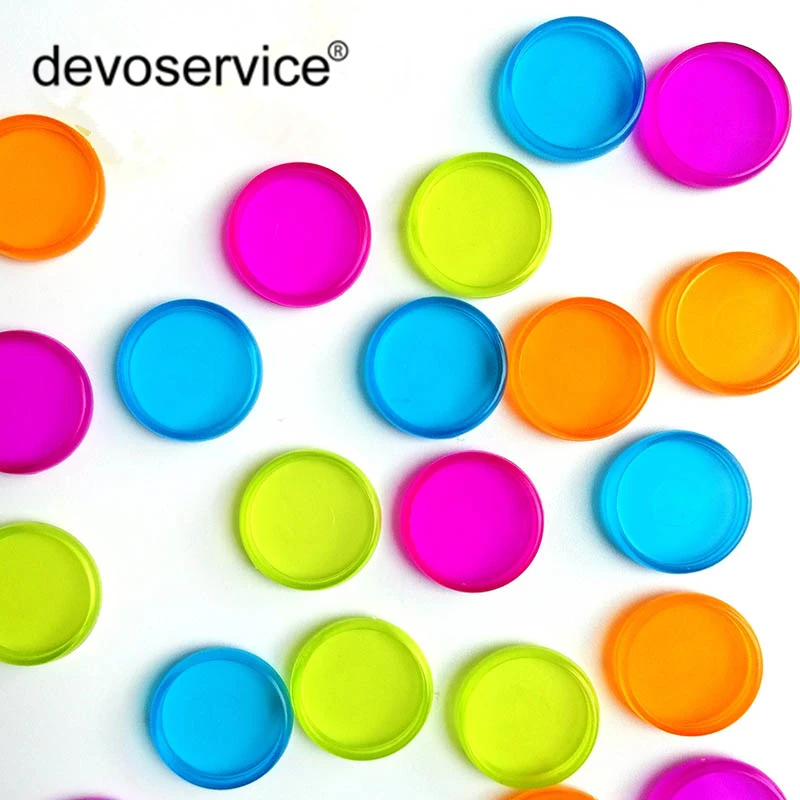 100PCS Plastic Loose Leaf Notebook Ring 18mm 20mm Inner Diameter Book Binding Rings Office School Supplies Colorful Round | Канцтовары