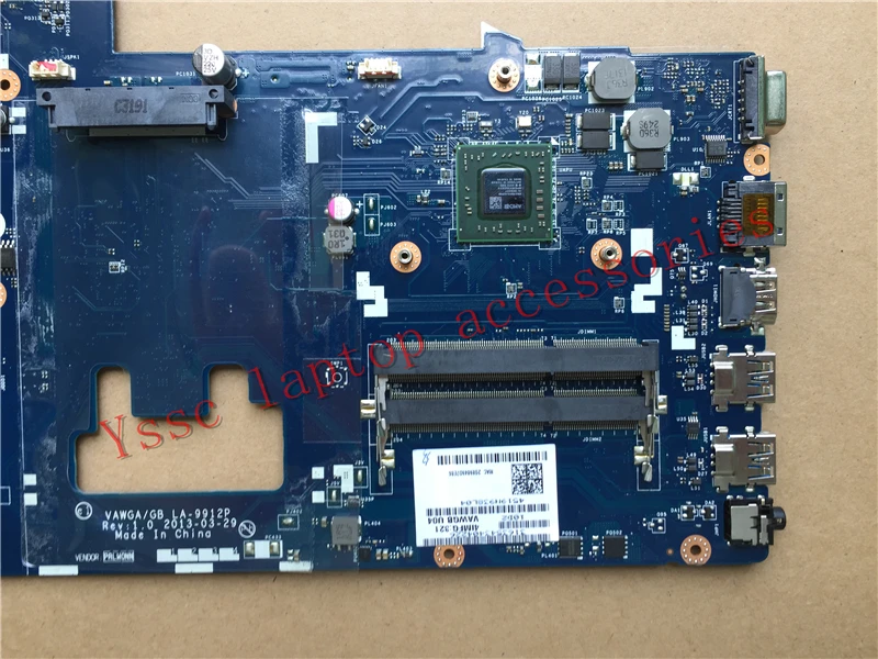 Бесплатная доставка LA 9912P материнская плата для ноутбука Lenovo G505 (для AMD E1 CPU)