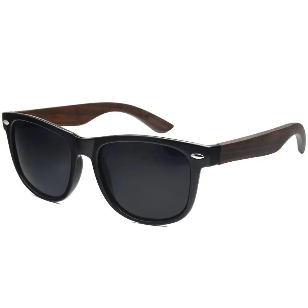 Мужские солнцезащитные очки с поляризационными зебровыми стеклами ручной