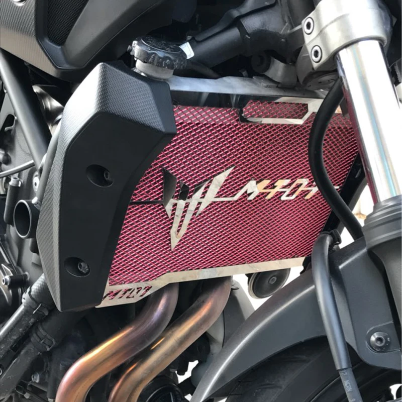 Мотоциклетная радиаторная решетка для мотоцикла модель MT07 2018 защитная крышка