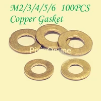 100pcs yt481 copper gasket m23456 drop shipping