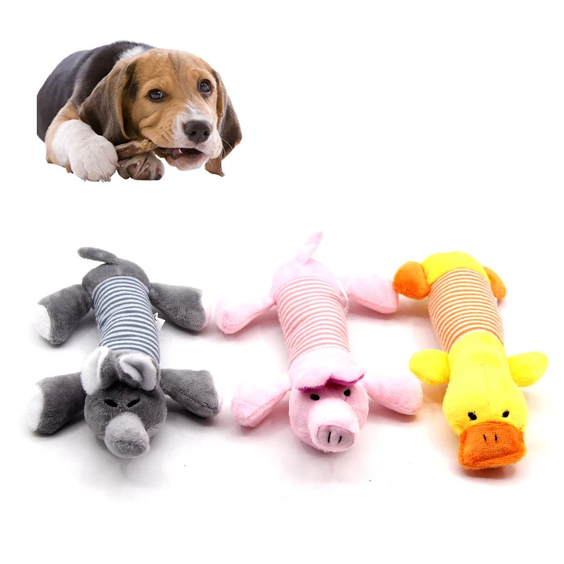2018 игрушки для собак кошек забавный флис долговечный плюшевый звук жевания