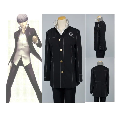 Костюм для косплея Shin Megami Tensei Persona 4 Yu Narukami Yasogami униформа старшей школы костюм