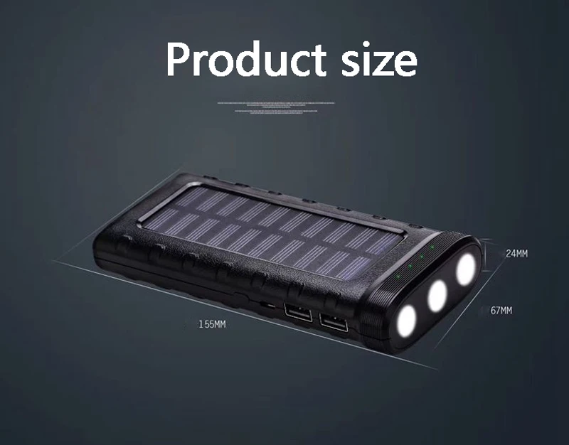 3 светодиодных фонаря Pathfinder Солнечная зарядка outdoorSolar Mobile Power 30000mAh перезаряжаемая