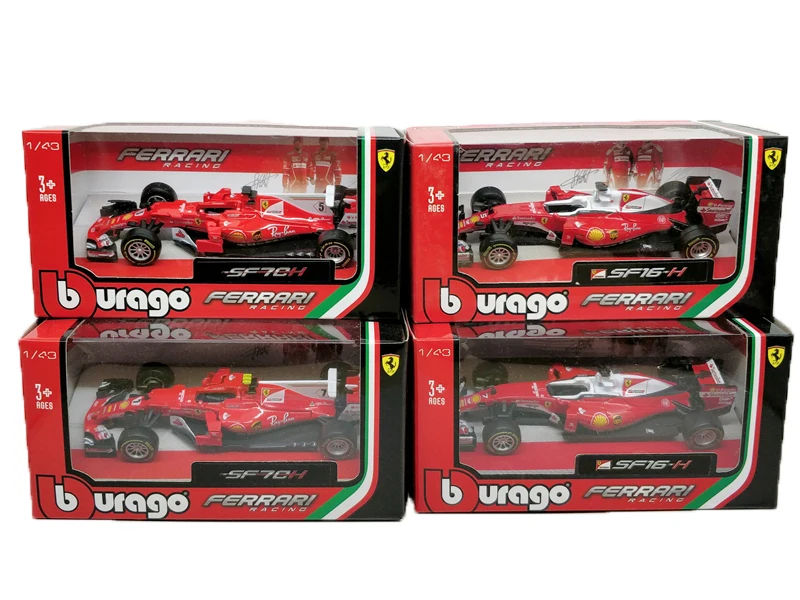 BBurago F1 весы 1:43 RedBull AMG W05 W07 SF71H SF70H SF16 RB13 RB14 RB15 SF90 литья под давлением гоночный автомобиль модель Машинки Игрушки