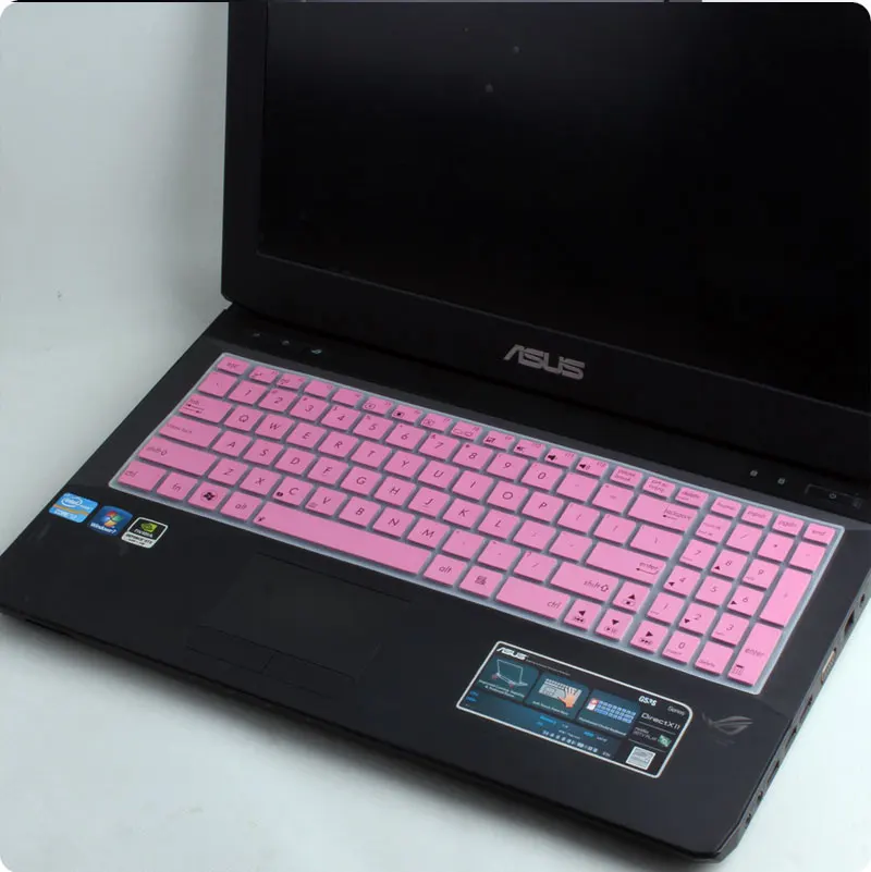Силиконовый защитный чехол для клавиатуры Asus x550 A53 K53 A52J N53S X53 N73J N61J K52 K52J x501 A55V X550V