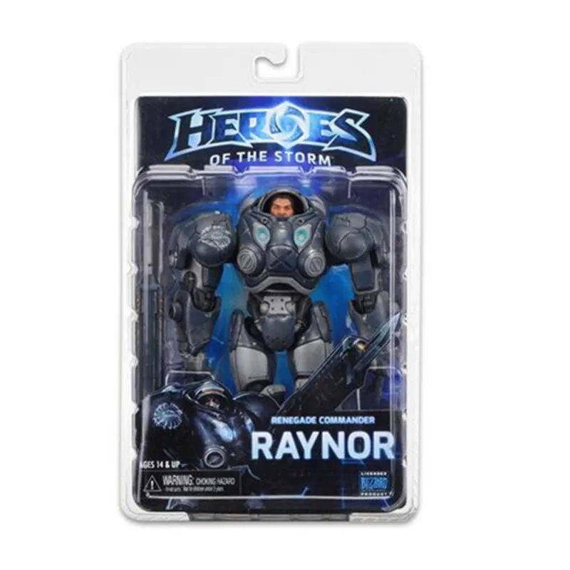 NECA &quotHeroes Of The Storm&quot Raynor ПВХ фигурка Коллекционная модель игрушки 18 см Retial Box |