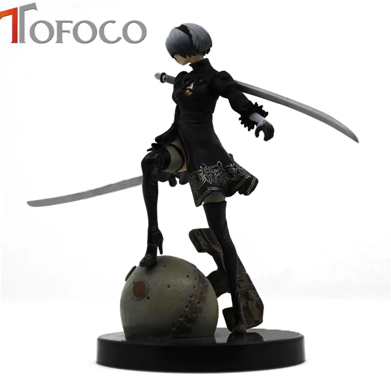 TOFOCO 15 см Nier Automata 2B Yorha No.2 Тип B ПВХ экшн-фигурка Коллекционная модель Ps4 фигурка