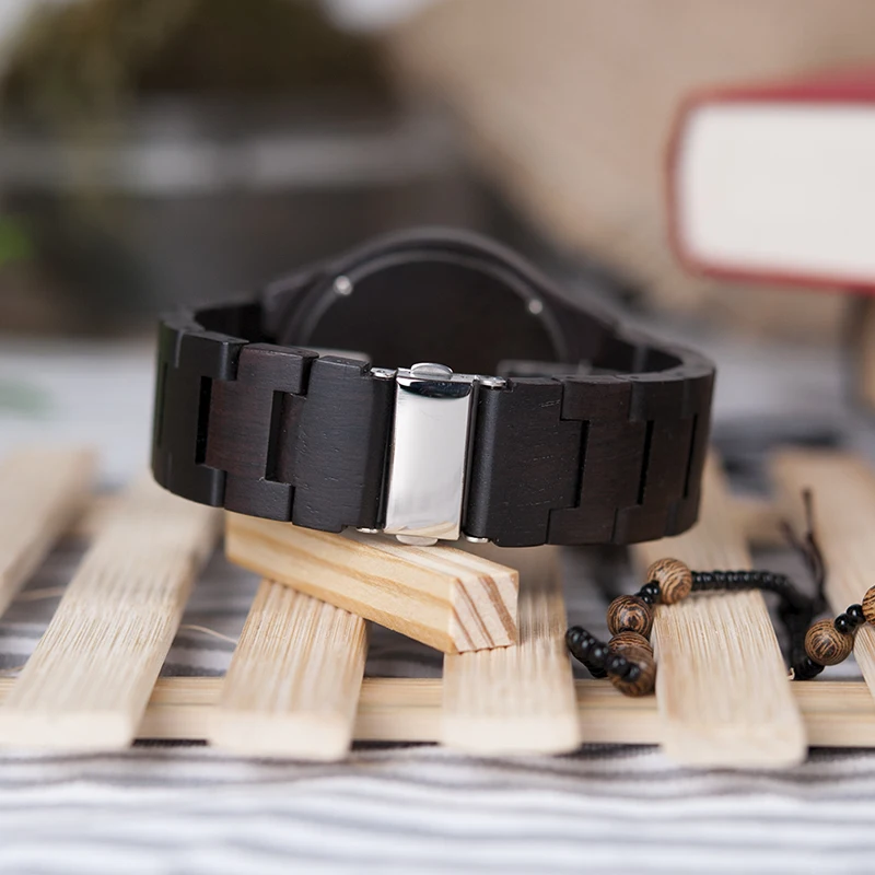 BOBO BIRD мужские деревянные часы relogio masculino с черным циферблатом кварцевые наручные часы мужские классические роскошные Брендовые Часы V-H05 Прямая поставка