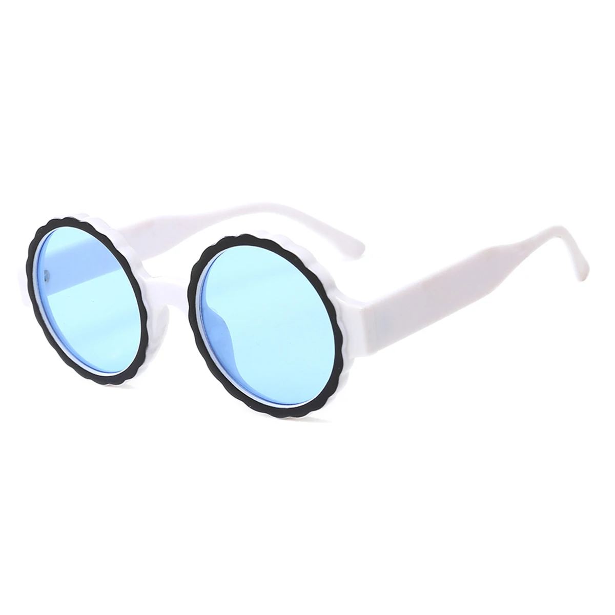 Круглые Солнцезащитные очки в стиле стимпанк для мужчин и женщин модные