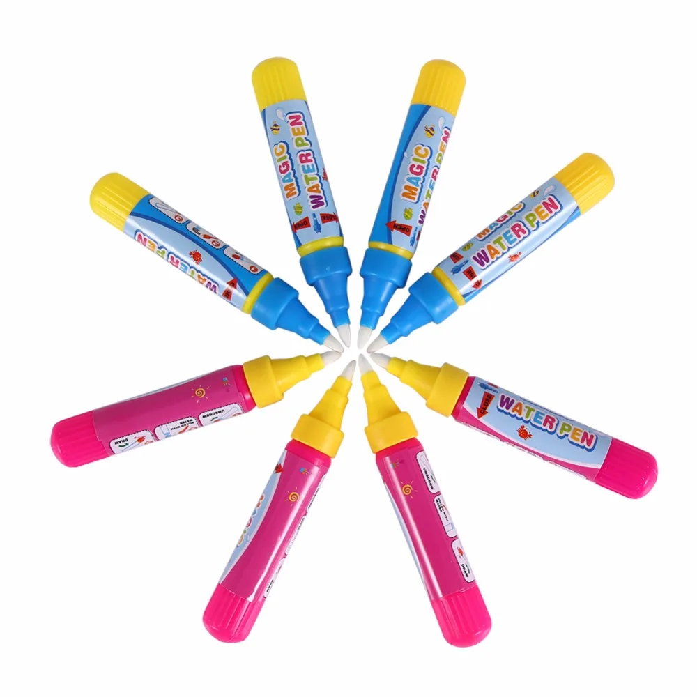 8 шт Волшебное перо детская Мат для рисования водная игрушка Детские краски