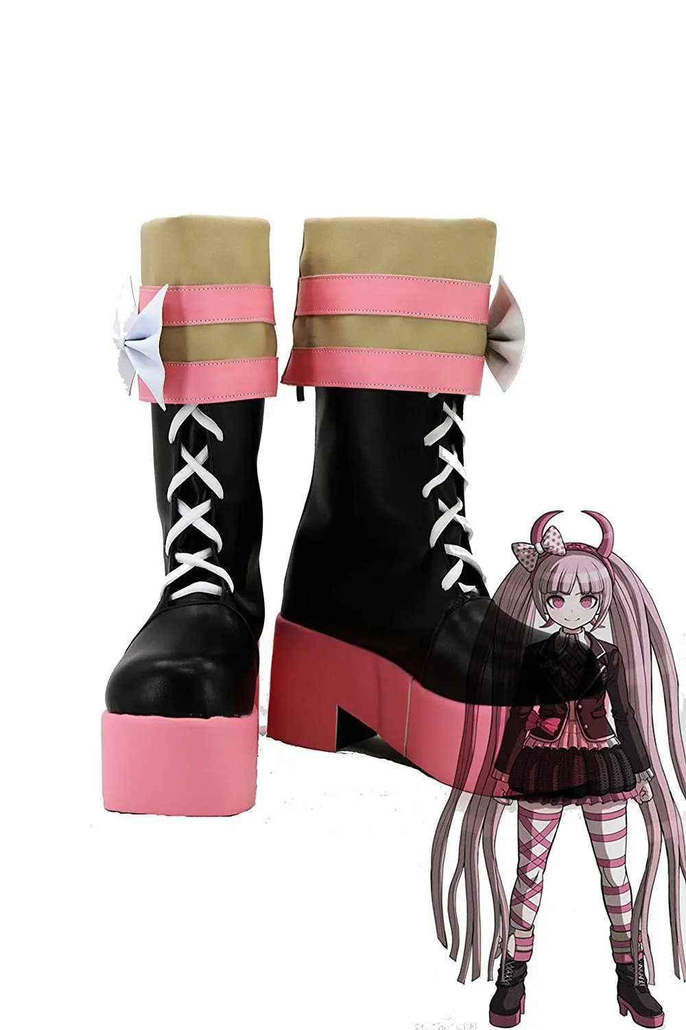 Котоко Utsugi обувь Косплэй Danganronpa котоко ботинки индивидуальный заказ футболки для
