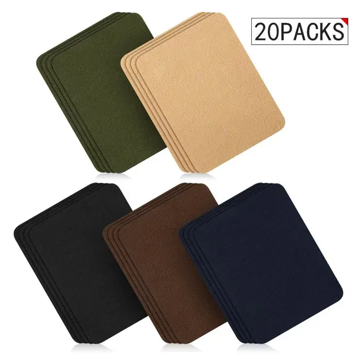 20 pcs (4 each) 10 шт. тканевые нашивки пустые значки железные на пришить популярный мотив аппликация для детей и взрослых Одежда сумка шляпа обувь Декор ремонт аксессуар - Цвет: 20 pcs (4 each)