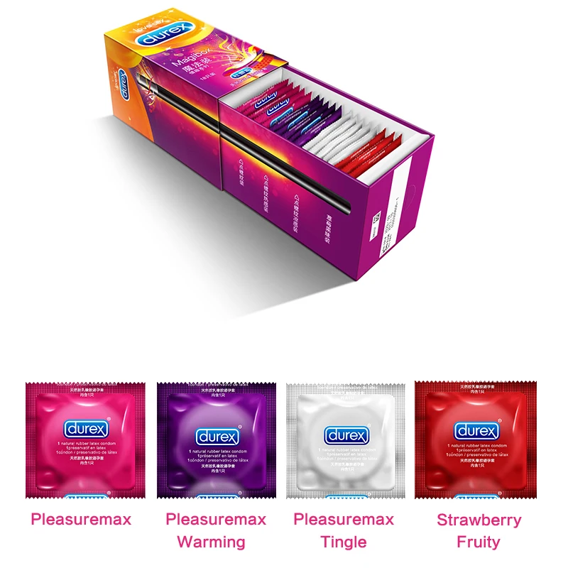 Durex волшебный Презерватив Ультра Тонкий Секс продукт натуральный каучук