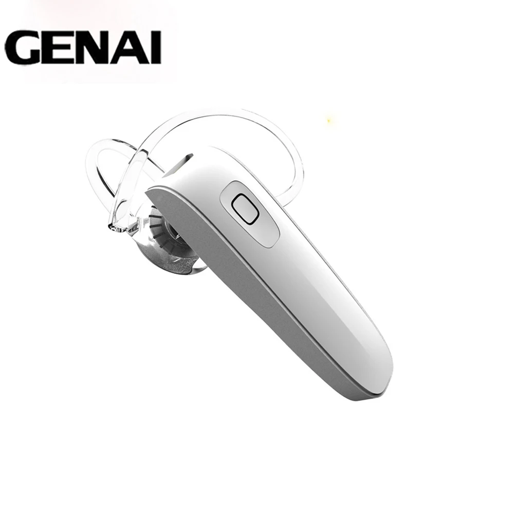 Genai hands free микро наушник беспроводные блютуз наушники гарнитура с микрофоном
