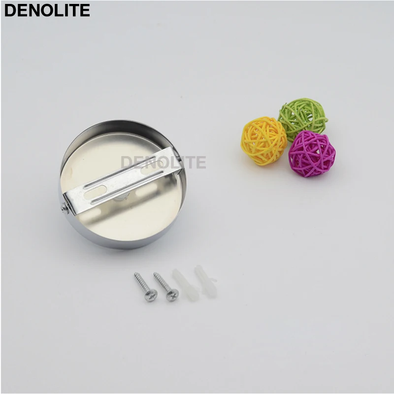 Круглый потолочный навес dia100 мм с монтажным кронштейном пластиковые винты