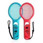 Для Tennis Switch NS Tennis ACES игровой плеер для Nintendo Switch Joy-con ABS держатель для теннисной ракетки с 2 наклейки из игры