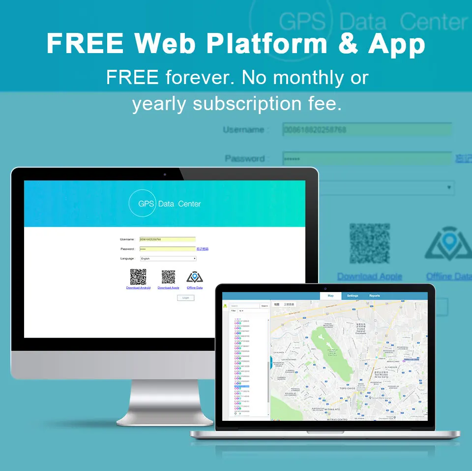 

VJOYCAR T580 Mini GPS Tracker SOS Waterproof Design GSM GPRS Locator For Car Pet Cat Dog Children Bike Ebike and Free App