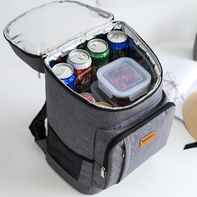900d thicken large insulated bag travel organizer backpack big cooler bag food packing container themal bags lunch delivery bags free global shipping