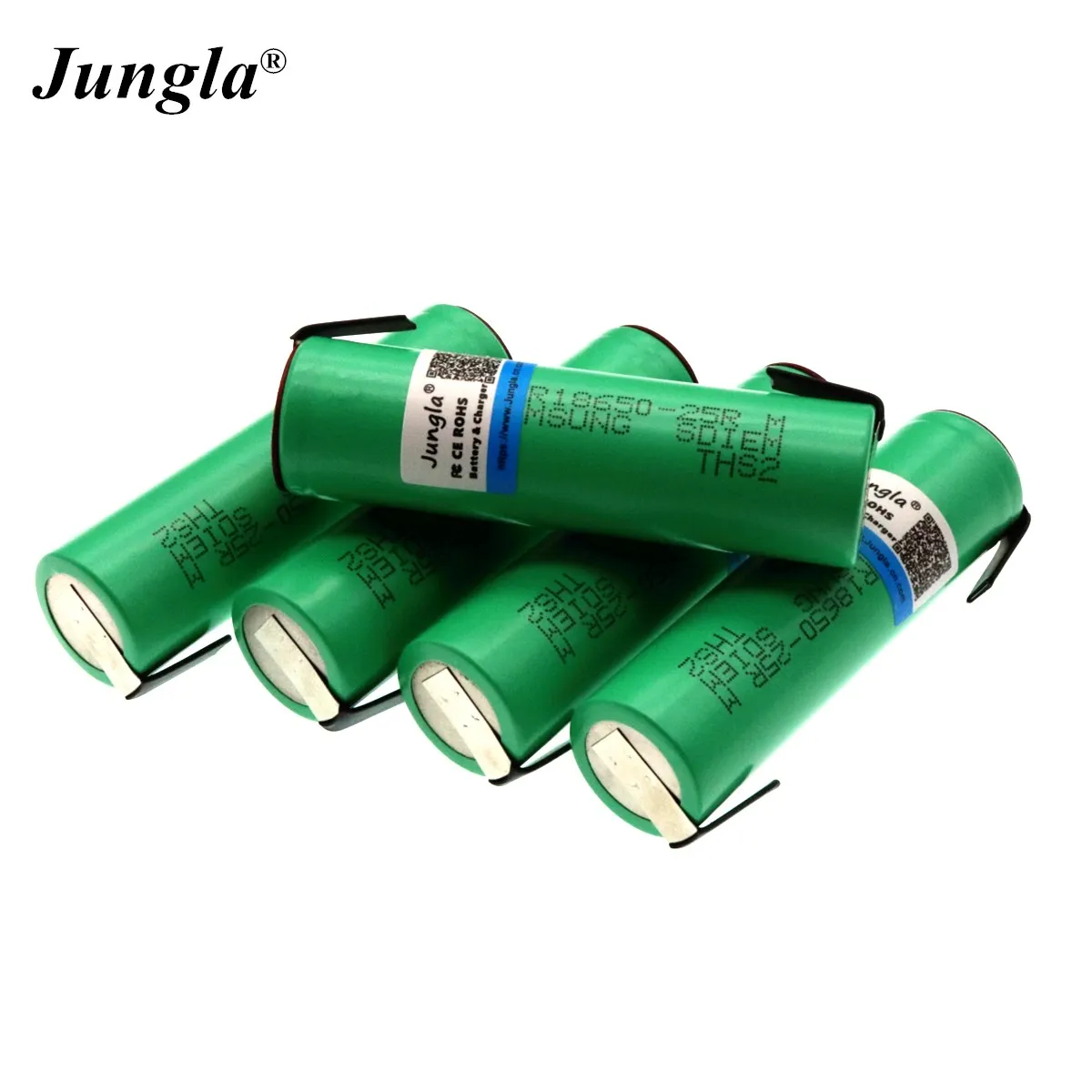 2~ 10 шт 18650 2500mAh аккумулятор INR1865025R 3,6 V разряда 20A выделенная батарея питания для samsung+ DIY никель