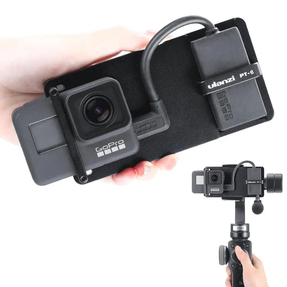 Yiwa ULANZI PT-6 Адаптер для GoPro Hero 7 6 5 универсальный переключатель Монтажная пластина для DJI Osmo Mobile 2 Zhiyun Smooth 4