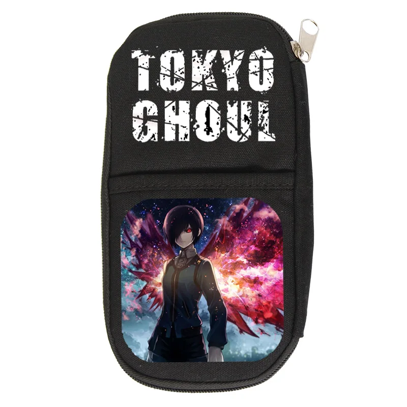 Аниме Tokyo Ghoul Kaneki Ken кошелек для мальчиков и девочек пенал школьные принадлежности