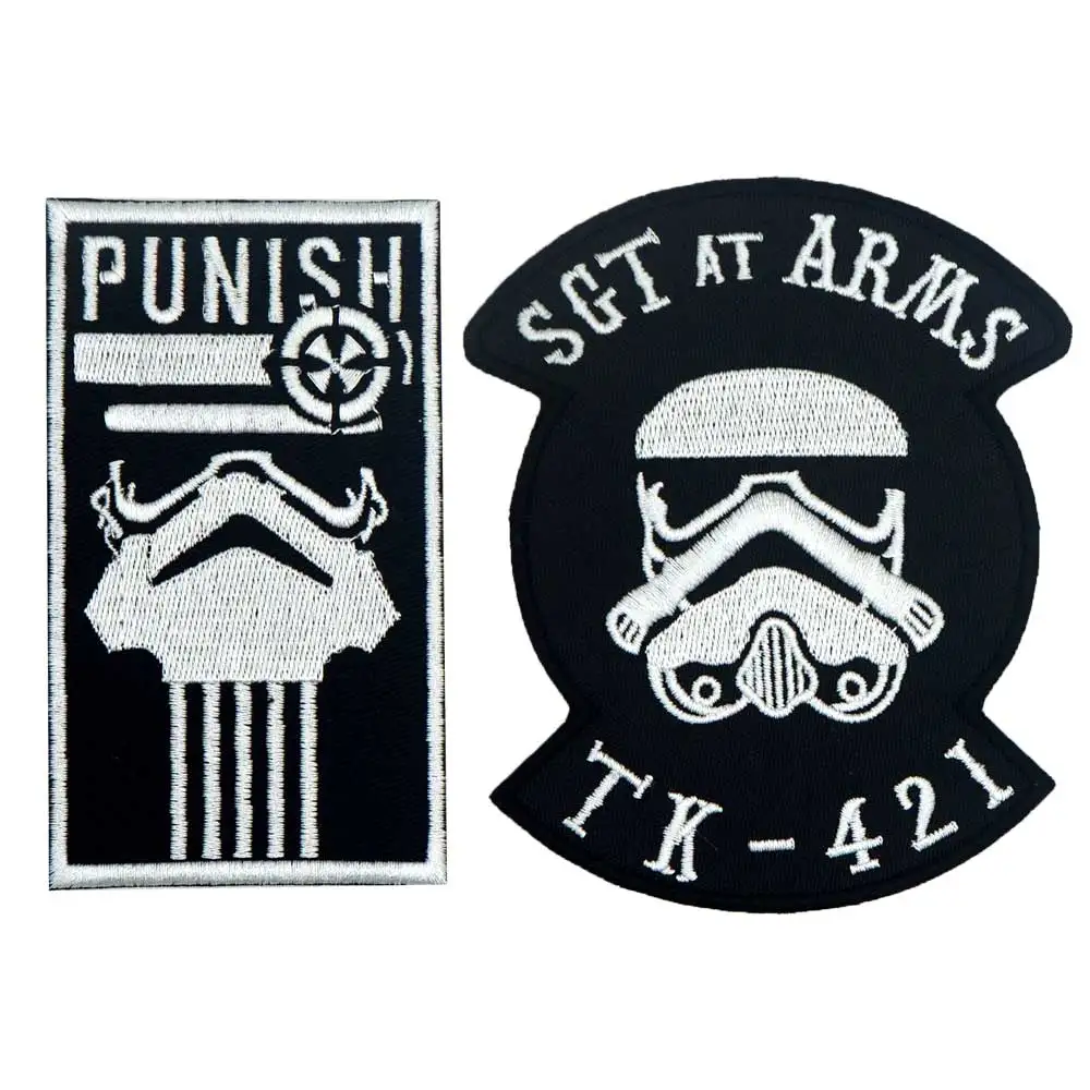 SONS OF ANAKIN HOTH байкерские нашивки значки с вышивкой байкерские нашивки значки 6 шт./партия