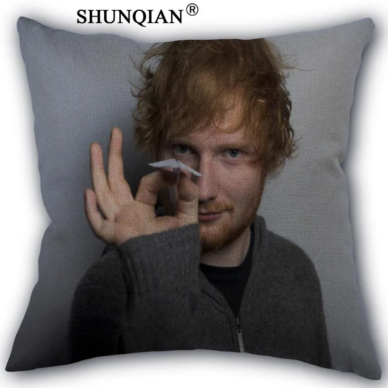 Ed Sheeran наволочка хлопок лен тканая Наволочка на заказ Наволочка для подушек в спальне Декоративные Чехлы на подушку для дома или офиса, декоративные - Цвет: pillow cases