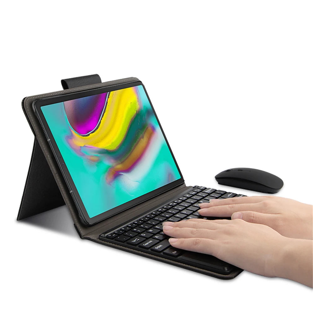 Для samsung Galaxy Tab S5e 10,5 чехол Беспроводная американская клавиатура с тачпадом кожаный чехол для samsung Tab S5e SM-T720 SM-T725