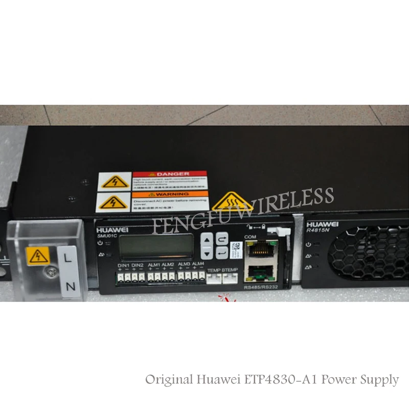 ETP4830 A1 30A с SMU01C модуль контроля и 2 * R4815N для управления сети через Ethernet оптический