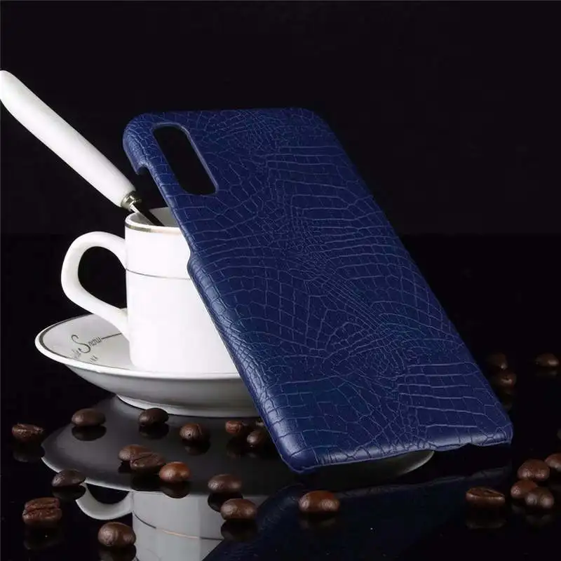 Чехол для Samsung Galaxy M20 M10 A50 A30 A40 A10 A20 A70 M30 Роскошный Ретро из крокодиловой кожи с