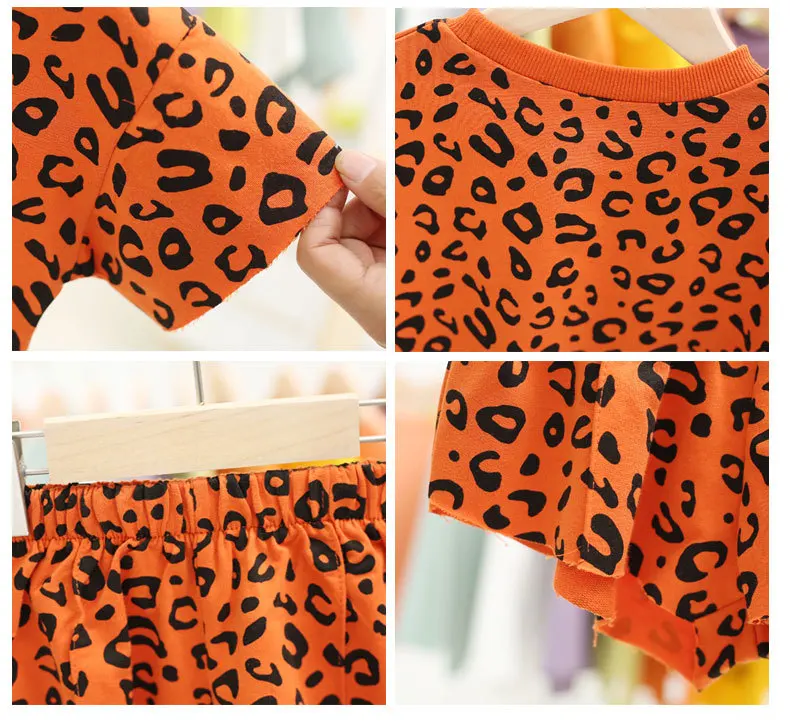 Новая детская одежда из 2 предметов для маленьких мальчиков и девочек Футболка с