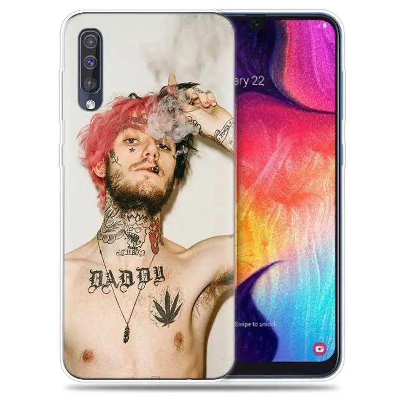 SK-006 Transpatrent силиконовый чехол для samsung Galaxy A50 A70 A30 M30 M20 A10 A20 A40 M20 чехол для телефона с изображением Лила с открытым носком - Цвет: SK-006