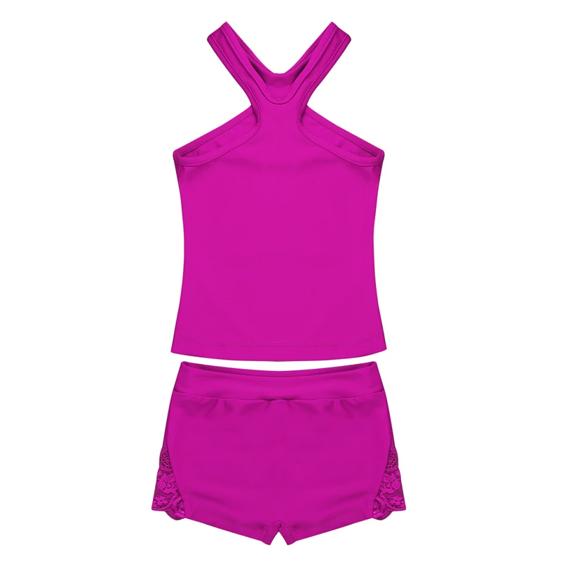 Гимнастический трико IIXPIN для девочек балетная Экипировка топ на бретельках