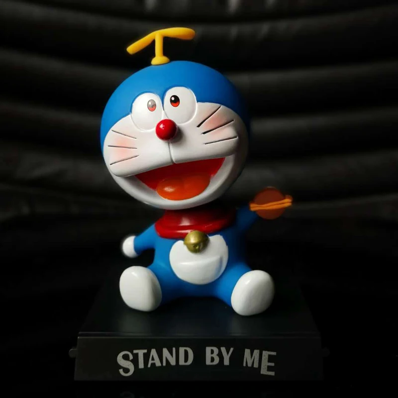 G Мультяшные пластиковые фигурки Doraemon с качающейся головой, Автомобильные украшения для интерьера, коллекция Doraemon, украшение для автомобиля - Название цвета: G