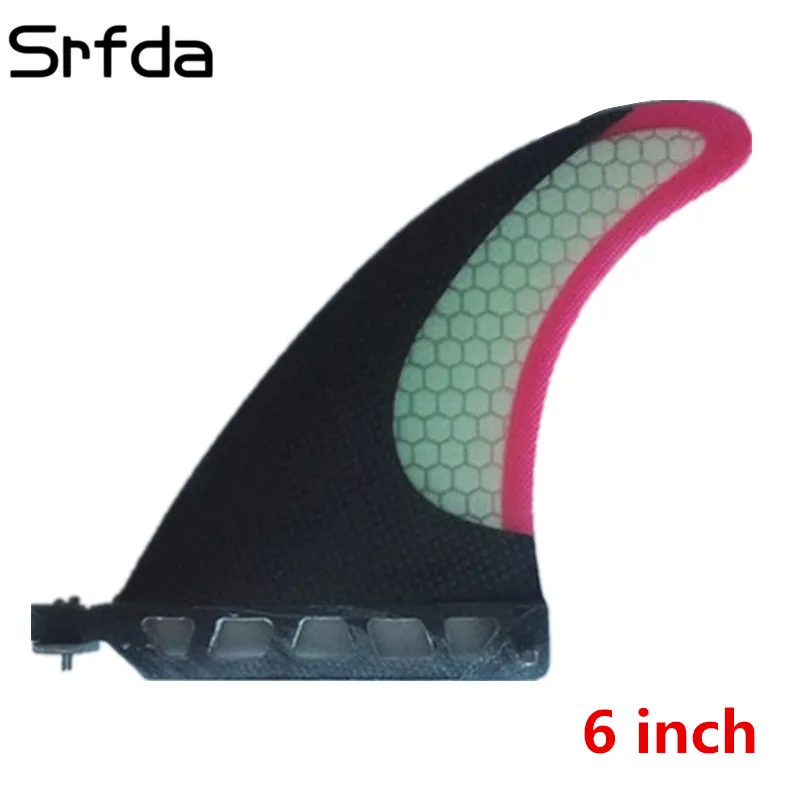 

srfda surf FINS size 6 inch SUP SURFBOARD LONGBOARD FIN fiberglass and honeycomb surfboard fin thruster surf fin