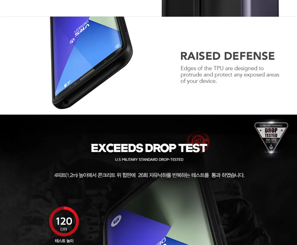 VERUS для samsung Galaxy S8 Plus, чехол, твердый, капля, PC+ TPU, гибридный, ударопрочный, тонкий, подходит для Thor Armor VRS, дизайнерский чехол S8+ чехол s