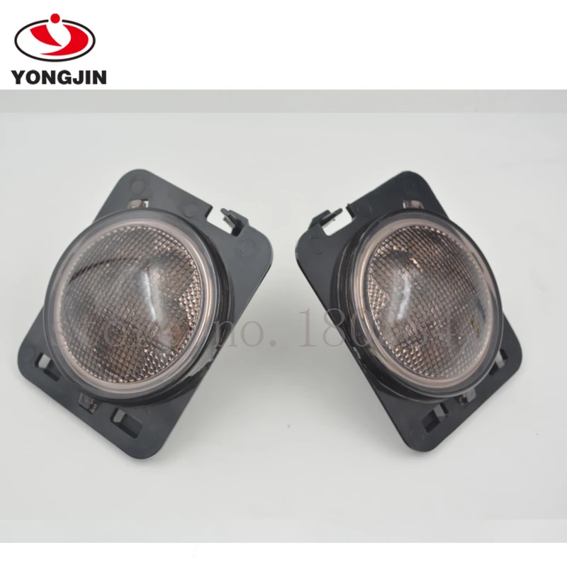 

For Jeep JK Accessories Front Fender Smoked LED Turn Signal Side Marker Parking Light For Jeep Wrangler LED Side Marker Lamp
