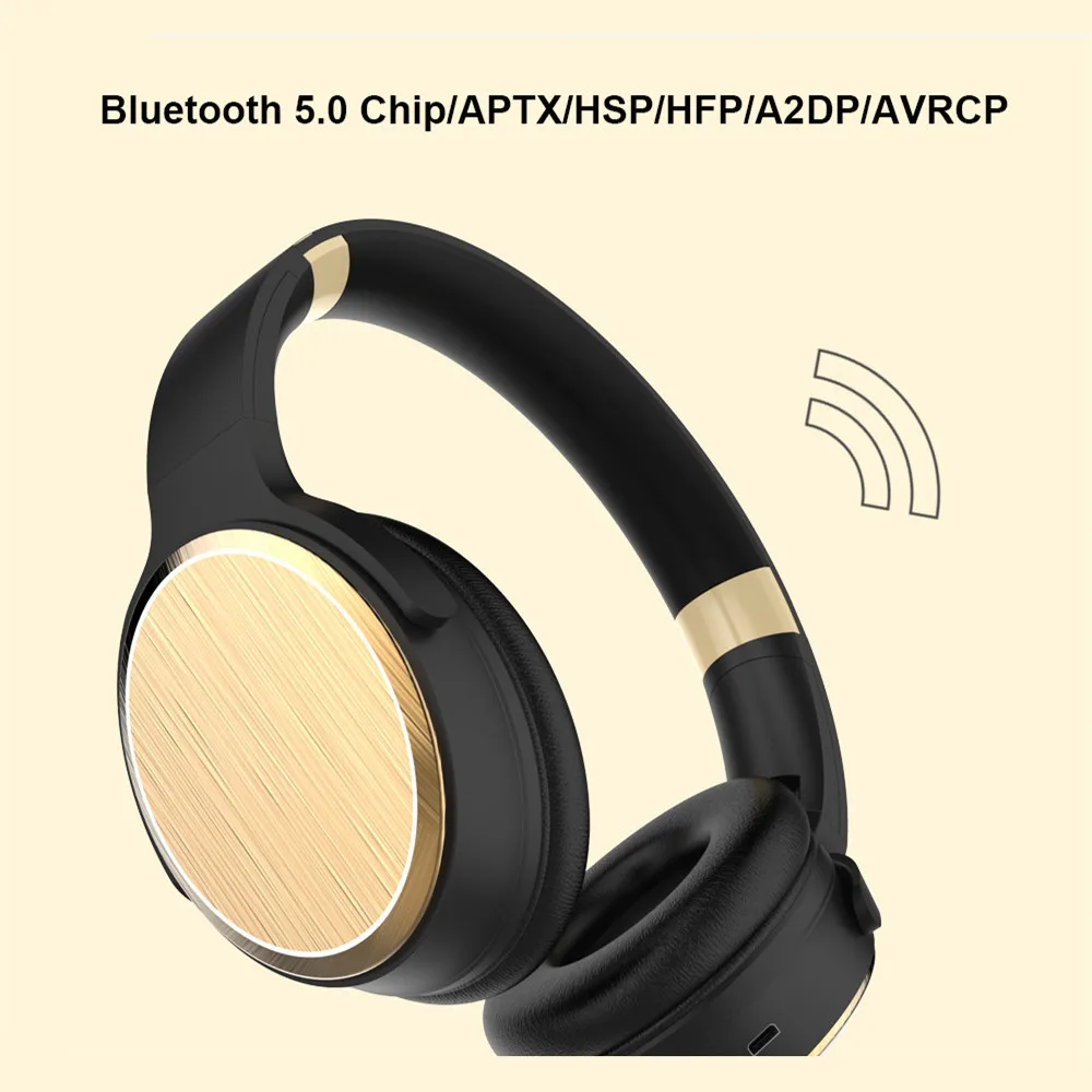Bluetooth наушники Hi Fi стерео бас Складная спортивная музыка проводные гарнитуры с