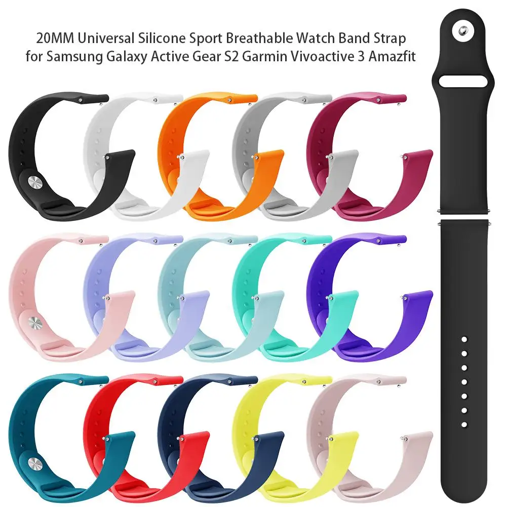 Мягкие силиконовые Регулируемые часы с быстросъемным ремешком для samsung